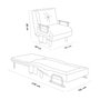 Atelier Del Sofa Sento Single - Crema